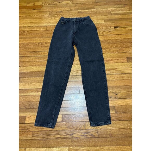 Vintage Wrangler Womens Mom Jeans Size 12L Tall 26x34 High Rise Denim USA Made - Picture 1 of 6